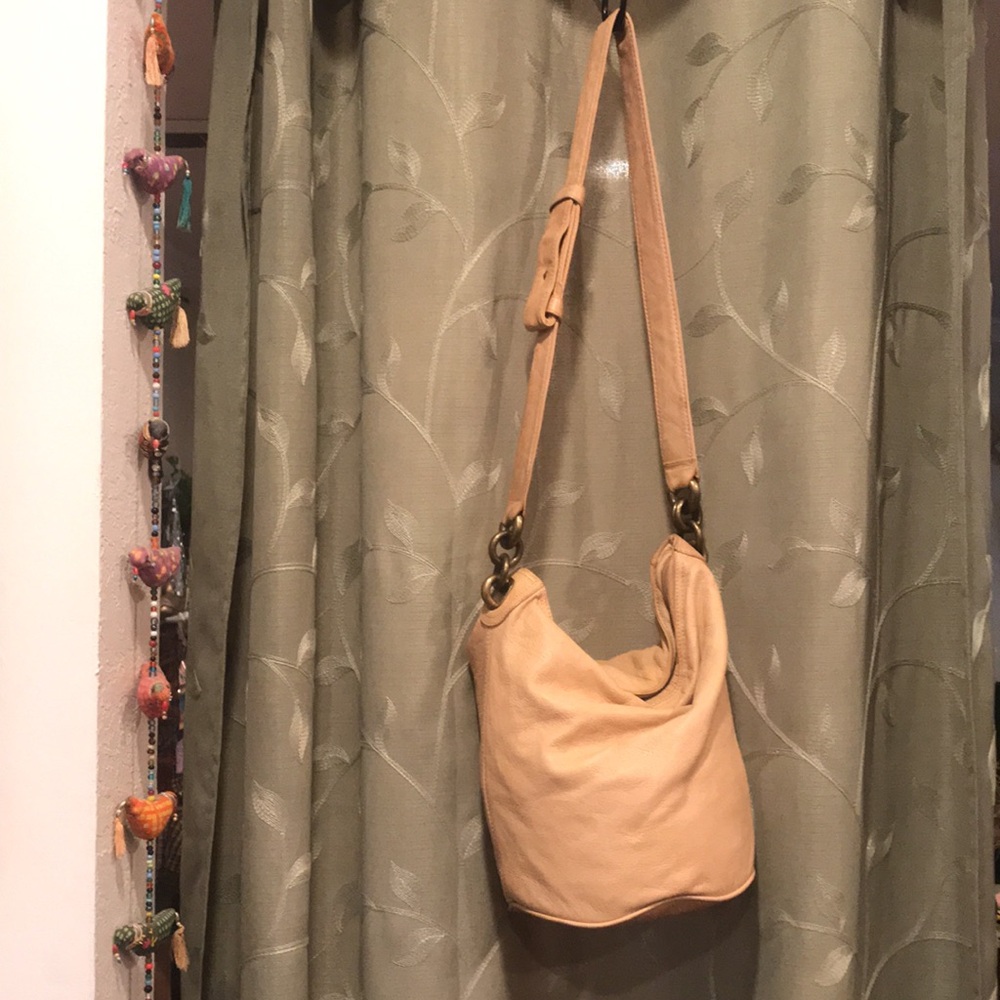 Vintage Dkny Cream Shoulder Bag